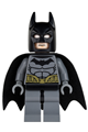 Batman with Dark Bluish Gray Suit, Gold Belt, Dark Bluish Gray Hands - sh089