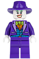 The Joker wearing a dark purple fedora and a blue vest - sh094