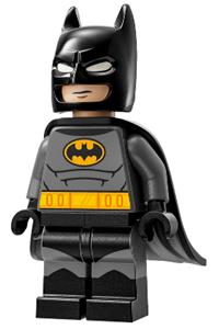 Batman Minifigure - Batman with a dark bluish gray suit and a flexible rubber cape - sh0962