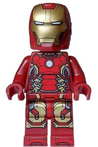 Mark 43 Iron Man Minifigure - Iron Man in Mark 43 armor - sh0974