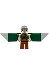 Falcon Minifigure - Joaquín Torres as Falcon with backpack and wings without stickers - sh1000