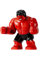 Red Hulk with black eyes (Big Fig) - sh1001