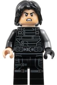 Winter Soldier Minifigure - Winter Soldier with black hair - sh1016