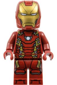 Iron Man Minifigure - Iron Man in Mark 46 armor with a large helmet visor - sh1017