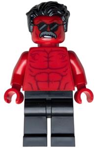 LEGO Red Hulk Minifigure sh1026 BrickEconomy