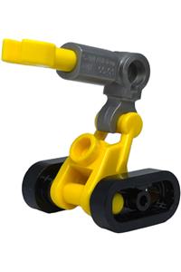 Dum-E Minifigure - Dum-E with a yellow mechanical claw - sh1036
