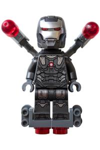War Machine Minifigure - War Machine with pearl dark gray and silver armor equipped with laser shooters (242502) - sh1054