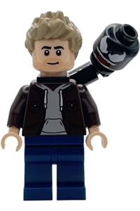 Eddie Brock Minifigure - Eddie Brock minifigure with a Venom head - sh1063