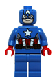 Captain America with blue suit and brown belt - sh106