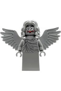 Arkham Asylum Statue Minifigure - Arkham Asylum Statue with wings - sh1091