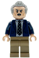 J. Jonah Jameson with light bluish gray hair wearing a dark blue suit - sh1100