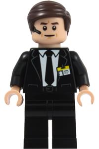 Agent Phil Coulson Minifigure - Agent Phil Coulson with a black tie - sh1131