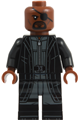 Nick Fury wearing a leather trench coat with black legs - sh1133
