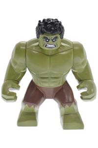 Hulk Minifigure - Giant Hulk with reddish brown pants with frayed edges - sh1138