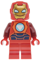 Iron Man wearing reddish orange and dark blue armor - sh1143