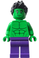 Hulk with spiked hair and dark purple legs - sh1149