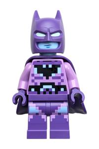 Batman Retro Video Game Suit - Batman in a dark purple retro video game suit - sh1152