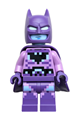 Batman in a dark purple retro video game suit - sh1152