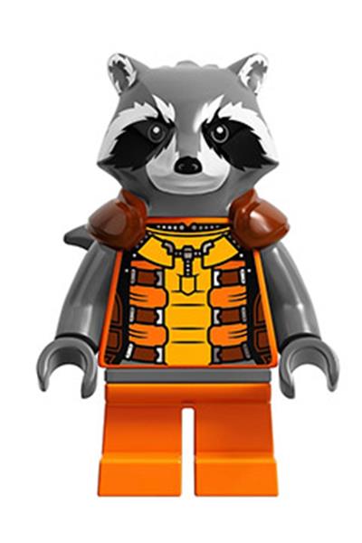 Brand New Free Postage New Lego Minifigure  sh742 Rocket Raccoon 