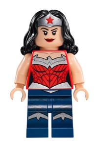 Wonder Woman Minifigure - Wonder Woman with dark blue legs - sh150