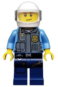 Police Officer Minifigure - Police Officer - Juniors - sh203