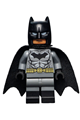 Batman with Dark Bluish Gray Suit, Gold Belt, Black Hands, Spongy Cape, Black Boots - sh204