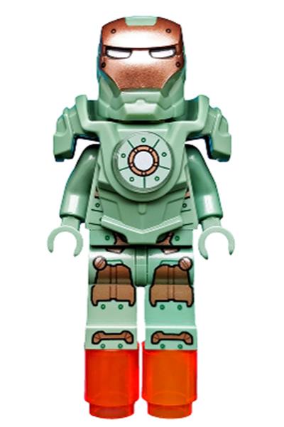 LEGO IRON MAN DEEPSEA SCUBA MARK 37 MINIFIGURE ARMOUR TILE PART X1 76048 GENUINE 
