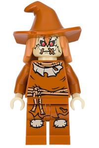 Scarecrow, dark orange floppy hat sh275