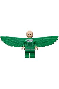 Vulture, green costume and falcon wings sh285