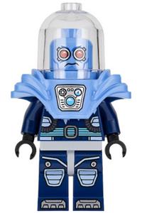 Mr. Freeze Minifigure - Mr. Freeze with shoulder ice armor - sh319