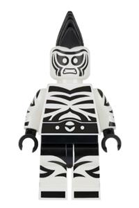 Zebra-Man Minifigure - sh323