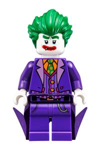 The Joker Minifigure - The Joker wearing long coattails, smile with fang - sh324