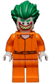 The Joker wearing prison jumpsuit, smile with pointed teeth grin - sh343