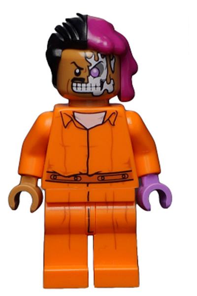 Joker The LEGO Batman Movie MiniFigure From Set 70912 Prison Jumpsuit 
