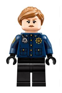 GCPD Officer Minifigure - Female GCPD officer - sh346
