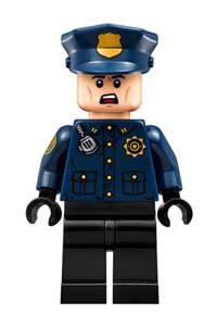 GCPD Officer Minifigure - Male GCPD officer - sh347