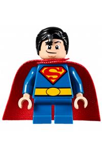 Superman Minifigure - Superman with short legs - sh348