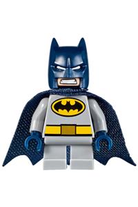 Batman Minifigure - Batman with short legs, dark blue cape - sh356
