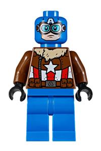 Pilot Captain America Minifigure - sh374