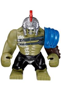 Big Figure Hulk with silver helmet and black pants sh413