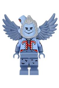 Flying Monkey Minifigure - Flying Monkey with an evil smile - sh418a