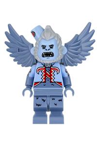 Flying Monkey Minifigure - Flying monkey showing teeth - sh418b