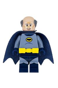 Alfred Pennyworth Minifigure - Alfred Pennyworth in Classic Batsuit - sh446
