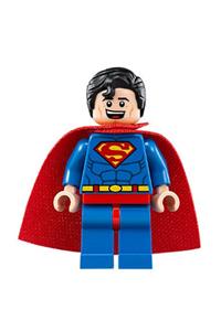 Superman Minifigure - Superman with a broad grin - sh463