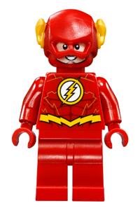 The Flash Minifigure - The Flash with gold outlines on the chest - sh473