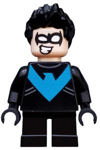 Nightwing Minifigure - Nightwing with short legs - sh481