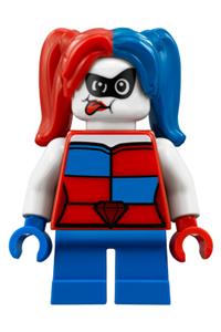 Harley Quinn Minifigure - Harley Quinn with short legs - sh493