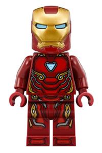 Iron Man Mark 50 Armor Minifigure - Iron Man Mark 50 Armor with a neck bracket - sh497