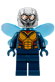 Hope van Dyne, as The Wasp, with translucent medium blue wings - sh517