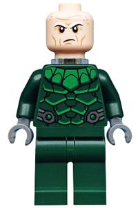 Vulture Minifigure - Vulture with dark green costume, neck bracket - sh538